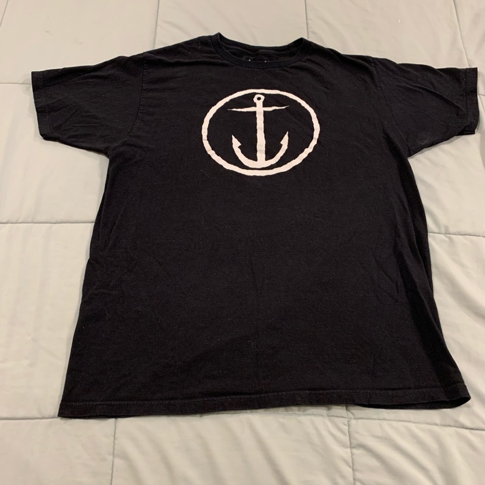 Black Anchor Tee shirt